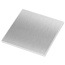 304 Stainless Steel Sheet 200mm x 200mm, 1.2mm Thick Flat Rectangular Stainless Steel Plate, LAVMHAB 304 Sheet Metal for DIY Crafts Models (1Pcs)