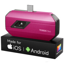 TOPDON Thermal Camera TC002C DUO (Rose Pink)