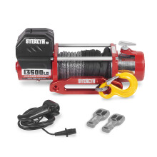 Stealth Winches V2 13500lb Wireless Recovery Budget Electric Winch High-Power Motor, Full Steel Gearing, Heavy Duty Sealed Solenoid, 2 Wireless Remot