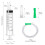 3 Pack Large Plastic Measuring Syringe, 60ml with Cap, Individually Packaged for Fluid, Scientific Labs 2