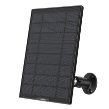 ieGeek Solar Panel with 3 Meters Type-C Charging Cable and 360 Bracket, Compatible with All Model of ieGeek Rechargeable Battery Security Cameras ZS