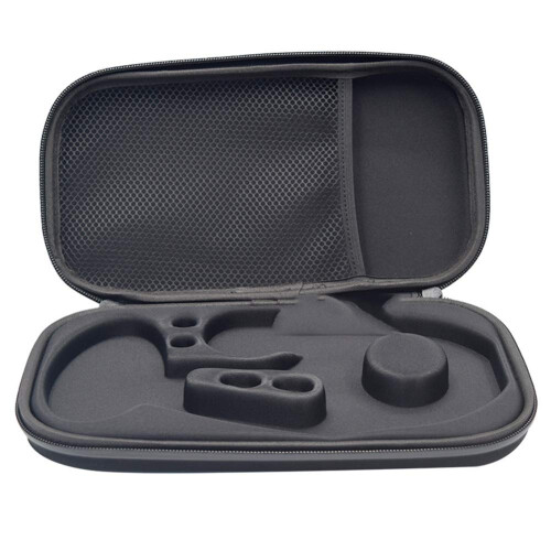 EVA Hard Stethoscope Case, Stethoscope Storage Box, Multi-Function EVA Carry Storage Organizer Box Bag with Extra Mesh Pockets for Small Accessories, 1