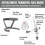 Gbbazu Replacement Universal Full Face Silicone Mask Assembly Comparable (L) 4