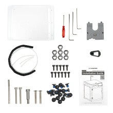 FLASHFORGE Adventurer 5M Enclosure kit, DIY Design, Suitable for Printing High Temperature Filaments, Like ABS, ASA and PC