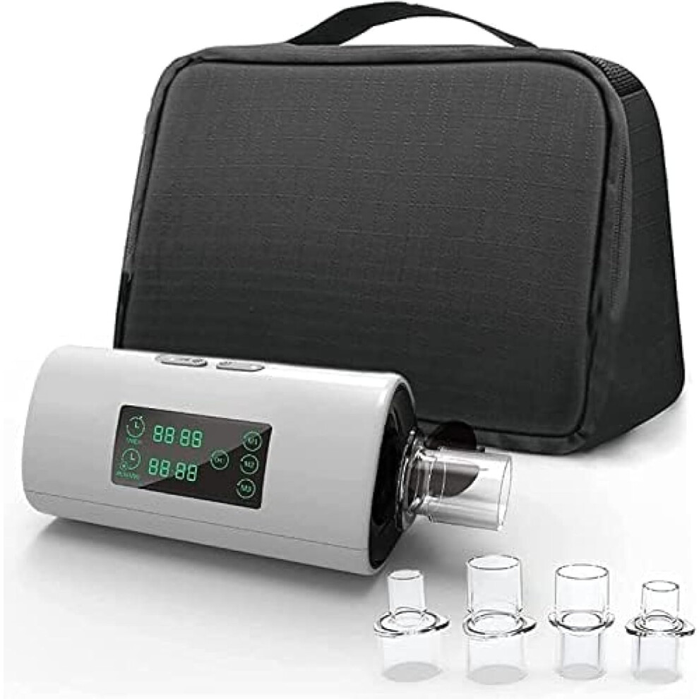 Poggapp Cpap Cleaning Machine, Portable Cpap Cleaner And Sanitizer With Led Display Cpap Sanitizer Disinfection Tool For Cpap Machine, Air Tube, Mask
