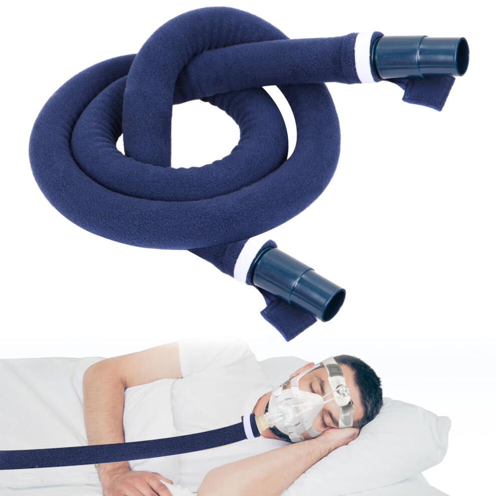 Cunqn Cpap Tube Covers 6Ft Cpap Hose Cover Universal Cpap Mask Hose Protector Cpap Supplies Insulator With Zipper Soft Fleece Tubing Wrap Compatible With A