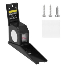 Wall Mounted Height Meter Height Measurement Device, Portable Retractable Stadiometer, Measuring Tape for Body Measurements for Home, Office, Clinic,