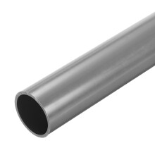 sourcing map 2Pcs 1.5 Inch PVC Rigid Tube Round Pipe 34.2mm ID 38mm OD 12" High Impact for Water Pipe, Aquarium, Fish Tank, Greenhouse Garden, Grey