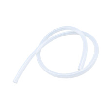 LAVMHAB Clear Silicone Tube Food Grade Hoses Size 9mm x 13mm, Length 2m (6.5ft), Thickness 2.0mm, Flexible Rubber Silicone Tubing for Air Hoses Water