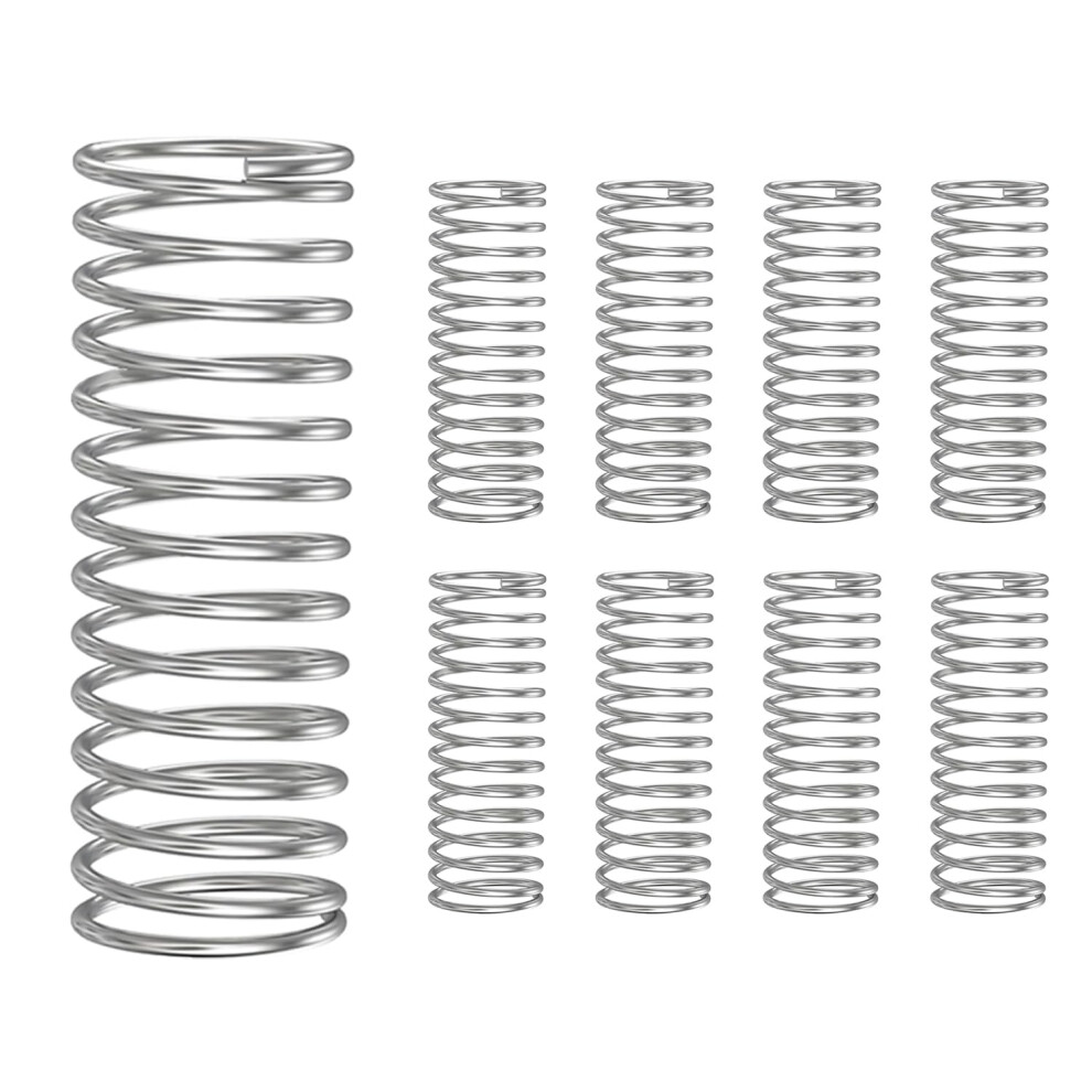 Ctyjia 10 Pcs Compression Spring, 304 Stainless Steel Compressed Springs, 10Mm Od, 0.7Mm Wire Diameter, 50Mm Length 76458125