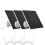Solar Panel for Eufy Outdoor Camera, Compatible with Eufycam Camera, Continuous Power Supply, Includes 9.8ft Charging Cable, IP65 Waterproof, 3 Pack 1