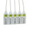 White Barcode 380mm Plastic Tamper Seals. Tracktor Truck Numbered Tags Pull Ties Anti-Tamper (100) 1