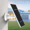 Solar Panel for Eufy Outdoor Camera, Compatible with Eufycam Camera, Continuous Power Supply, Includes 9.8ft Charging Cable, IP65 Waterproof, 3 Pack 5