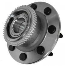Wheel Hub and Bearing Assembly BHA54101 Front 2WD Without ABS Sensor Left Right Fit Smooth Rotation Durable