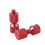Flange Alignment Tool Set with Builtin Levels, Red Double Hole Pins for Pipe Fitting 2PCS 1