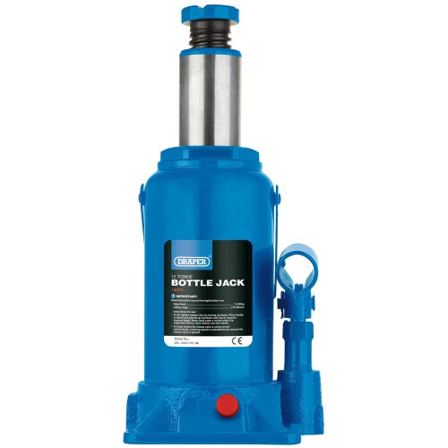 Draper Draper 13073 Hydraulic Bottle Jack (12 Tonne), Blue