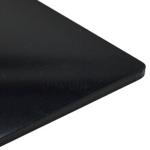 3mm CrestGlass Black Gloss Acrylic Plastic Sheet 16 Sizes to Choose (500mm x 500mm)