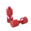 Flange Alignment Tool Set with Builtin Levels, Red Double Hole Pins for Pipe Fitting 2PCS 5