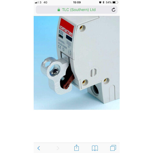 Master Miniature Circuit Breaker (MCB) Lockout pins x 10pcs 2