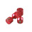 Flange Alignment Tool Set with Builtin Levels, Red Double Hole Pins for Pipe Fitting 2PCS 2