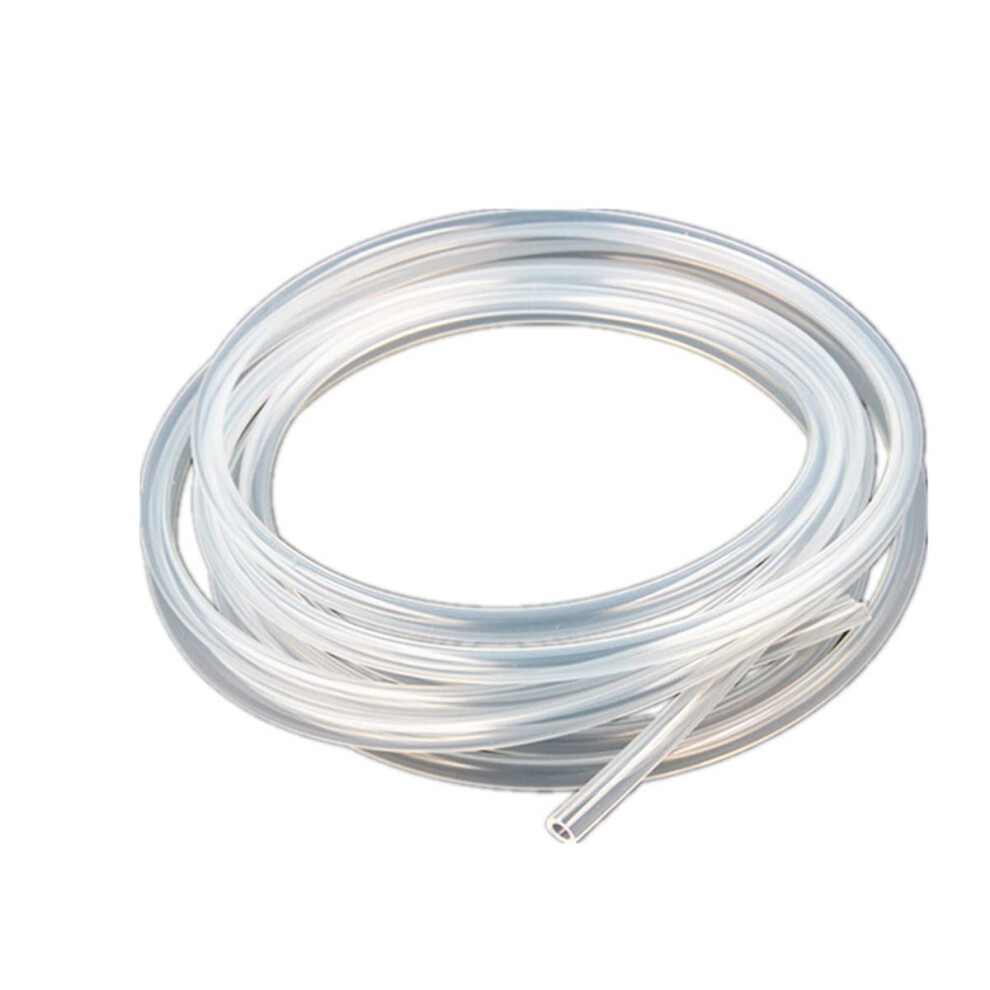 Top-Vigor Clear Silicon Tube 4Mm Id X 5Mm Od 3.28Ft (1M) Length, Food Grade Silicone Rubber Tube Air Hose Pipe For Pump Transfer Clear 88357331