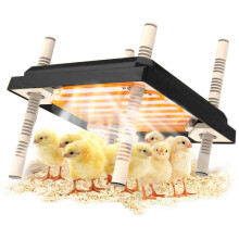 Chick Brooder Heating Plate,Adjustable Height and Angle Chick Brooder,Safe Incubators Alternative to Heat Lamps and Hens,for Chicks/Ducks Thermostat