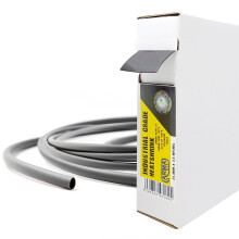 ArmaKit 25.4mm Cable Heat Shrink Tubing Black 3.5 Metre Reel - Wire Heat Shrink Sleeving Rubber Cable Shrink Wrap for use with Heat Gun for heat shri