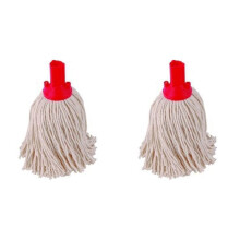 EXEL PYRE2510L Mop Head, 250 g, Red (Pack of 20)