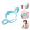 Baby Bottle Handle with Ergonomic Silicone Grip, NonSlip Wing Design, Easy Clean, Blue 2