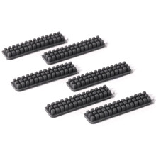 6pcs Nozzle Brush, Nozzle Silicone Brush Silicone Nozzle Wiper 3D Printer Silicone Wiper Cleaning Tool Compatible with Bambulab A1 3D Printer Nozzle