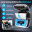 Phomemo M250 Label Maker Machine, 3 Inch Thermal Label Printer, Thermal Barcode Label Maschine with 1 Roll Label for Barcode, Name, Address, Labeling 2
