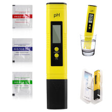 pH Meter,Water Quality Detector, Auto Calibration and Clear Display, pH Meters for Drinking Water Swimming Pools Spas Aquarium Hydroponics