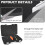 6 Pcs Polyurethane Foam Sheet-40 x 30 x 4CM Tool Box Foam Inserts-Cuttable Inserts for Tool Box Organisation, Camera Cases,Flight Cases 3