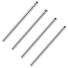 LAVMHAB 304 Stainless Steel Tube, 5mm OD x 0.4mm Wall Thickness 150mm Length, Seamless Stainless Steel Tubing for Industry Machinery, Round Metal Pip