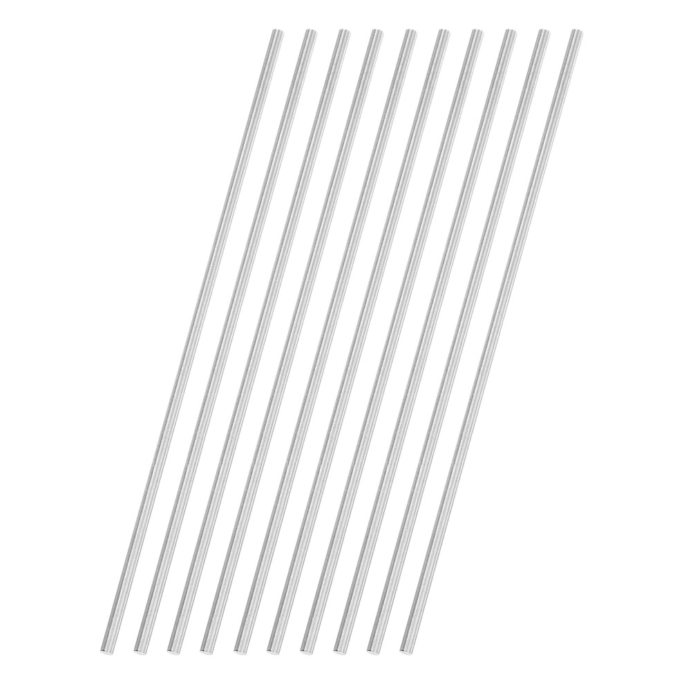 Photos - Other for Recreation sourcing map 10Pcs Round Steel Rods, 2.1mm x 100mm High Speed Steel  Aluminium Rod Steel Bar for Shaft Gear Drill Lathe(HSS)