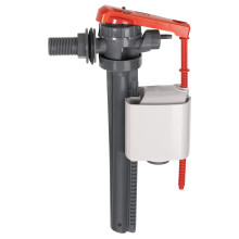 Wirquin 16300101 1/2-Inch 15 mm Plastic Side Jollyfill Entry Inlet Float Valve - Multi-Colour