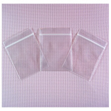 Clear Zipper Bags 3 x 4.7 Inch (80 x 120mm) - 500 PCS 2 Mil Thick Plastic Resealable Storage Packing