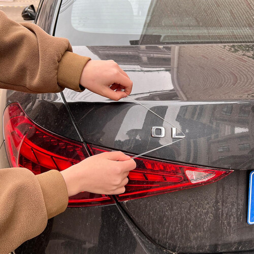 PaintSafe Car Emblem Removal Tool Kit for Scratch Badge and  Detachment 1