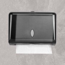 Paper Towel Dispenser,LIROPAU Hand Paper Towel Dispenser,Wall Mounted Multifold Tissue Dispenser C-Fold Single Fold Hand Towel Dispenser for Hotel Ba