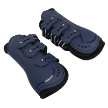 Horse Leg Boots with ImpactResistant PU Shell, Breathable Neoprene, Large Size for Training