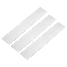 sourcing map 6061 Aluminum Square Flat Bar, 3Pcs 12 x 50 x 254mm