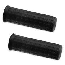 Lotsdonxia 2-Pack Wheelbarrow Handle Grips – 3 * 12.2cm Practical and Durable Anti-Slip Soft Easy Installation Rubber Replacement Handles (Black)