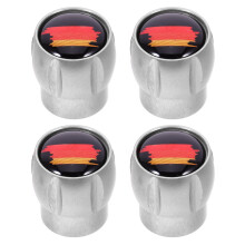12Stk Aluminium Ventilkappen Für Auto Reifen Stahlfest Silber