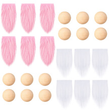 3Sets DIY Gnome Bartsets Mit Perlen Für Puppen Und