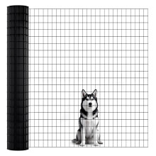 ARIFARO PVC Coated Welded Wire Fence 2 Inch x 3 Inch 16GA Garden Fence for Dog Roll Vinyl Coating Metal Wire Mesh for Chicken,Deer,Rabbit,and Other S