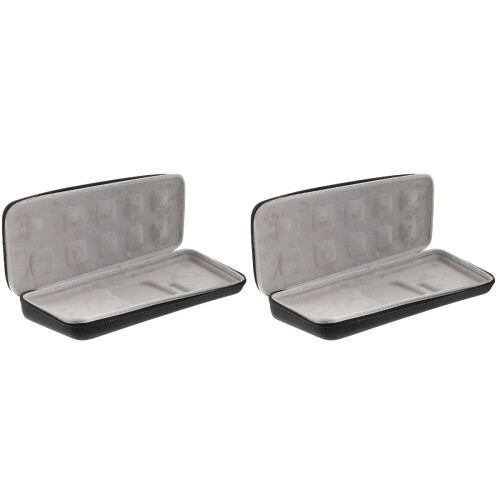 2Pièces Coque Protection Clavier Eva Noir Pour Déplacement 1