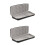 2Pièces Coque Protection Clavier Eva Noir Pour Déplacement 5