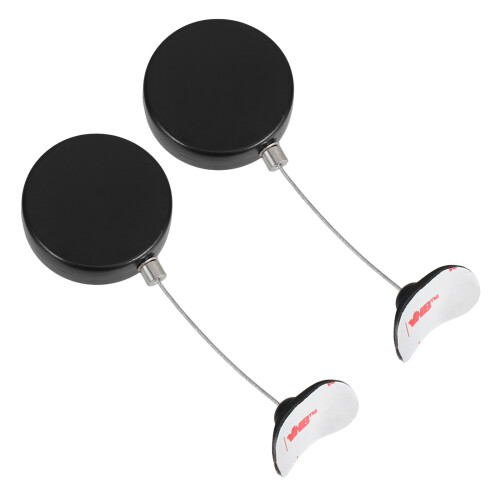 8Pcs Heavy Duty Retractable Cable Lock with ABS for Secure Tool Use 2