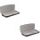 2Pièces Coque Protection Clavier Eva Noir Pour Déplacement 6