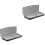 2Pièces Coque Protection Clavier Eva Noir Pour Déplacement 3